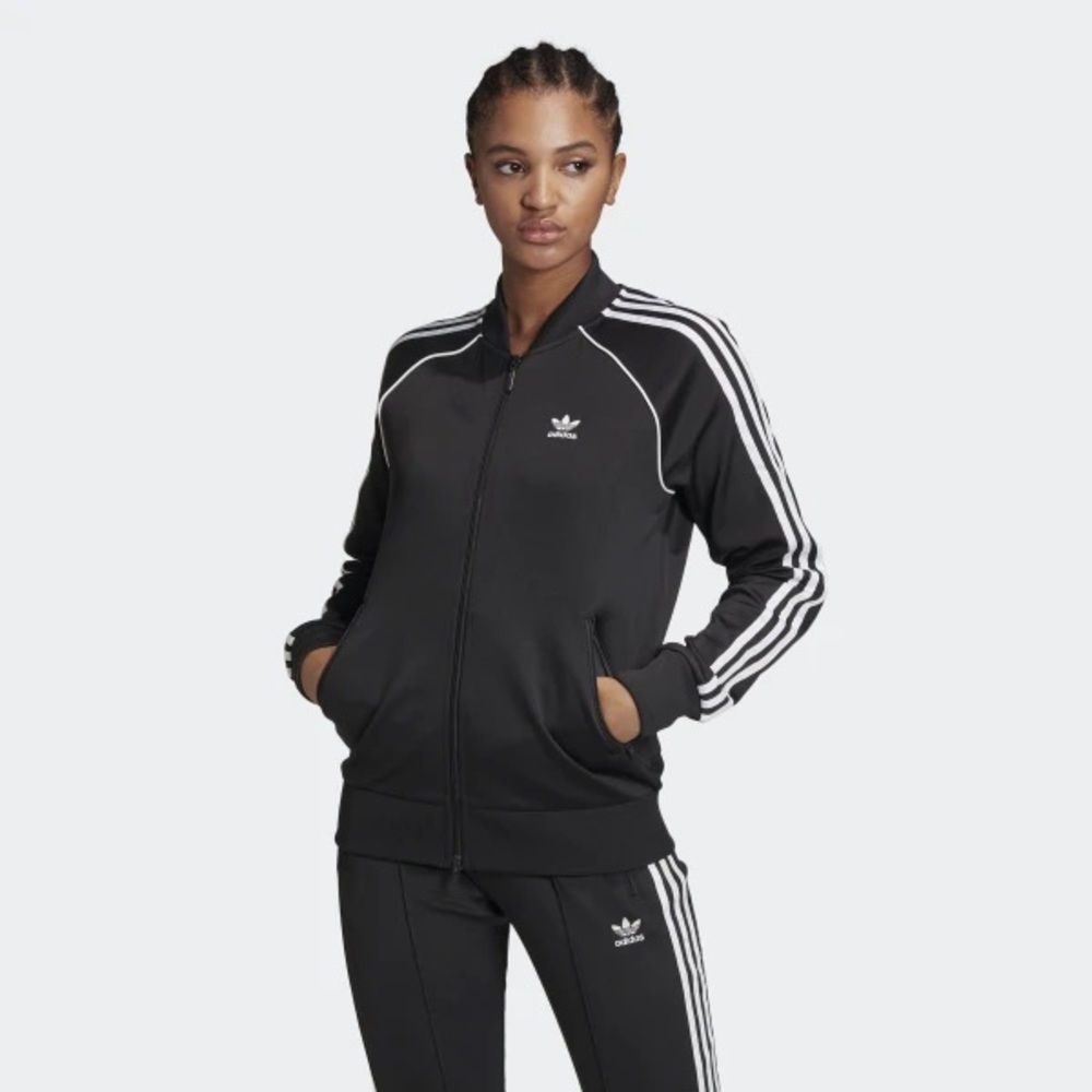 Adidas Full Zip Track Suit Jacket